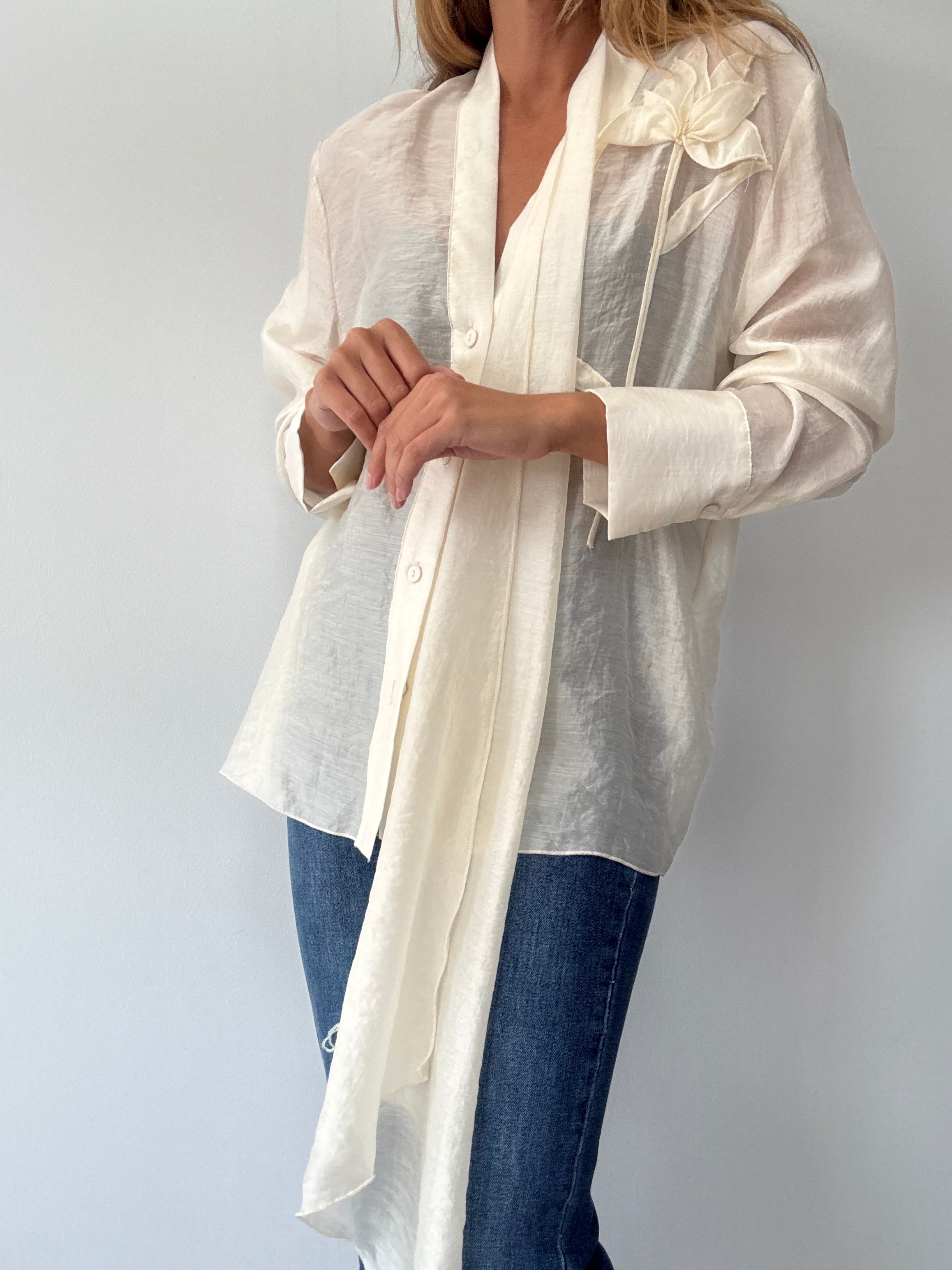 BLUSA ZAMA MARFIL