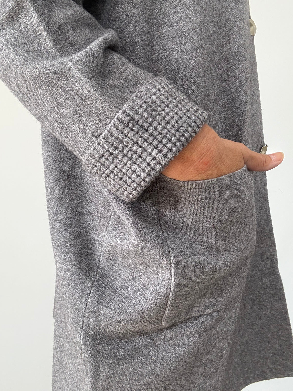 CÁRDIGAN GÉLIDA GRIS
