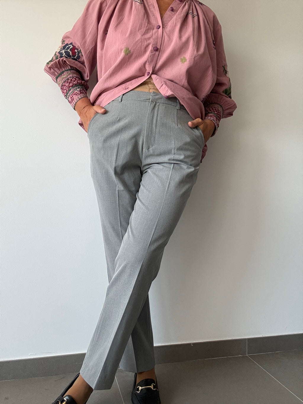 PANTALÓN NICONE GRIS