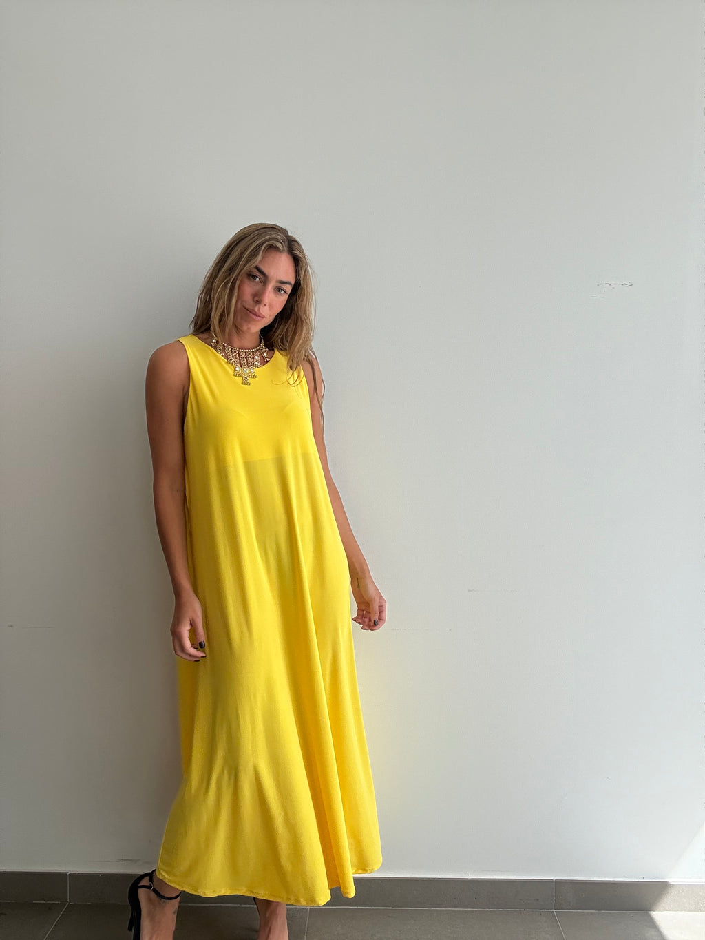 VESTIDO CALÍOPE AMARILLO
