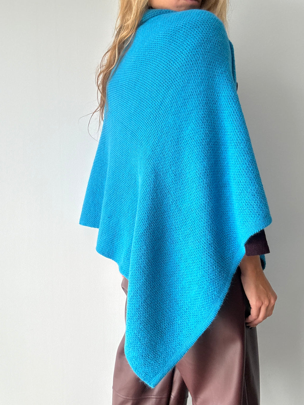 PONCHO ULA TURQUESA