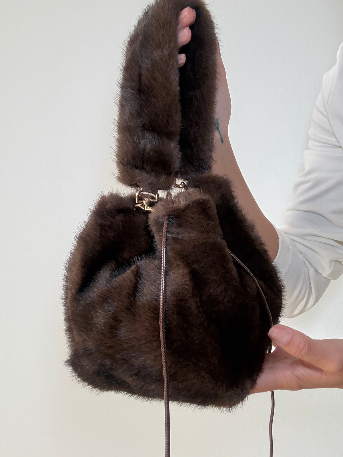 BOLSO BOMBO CHOCOLATE