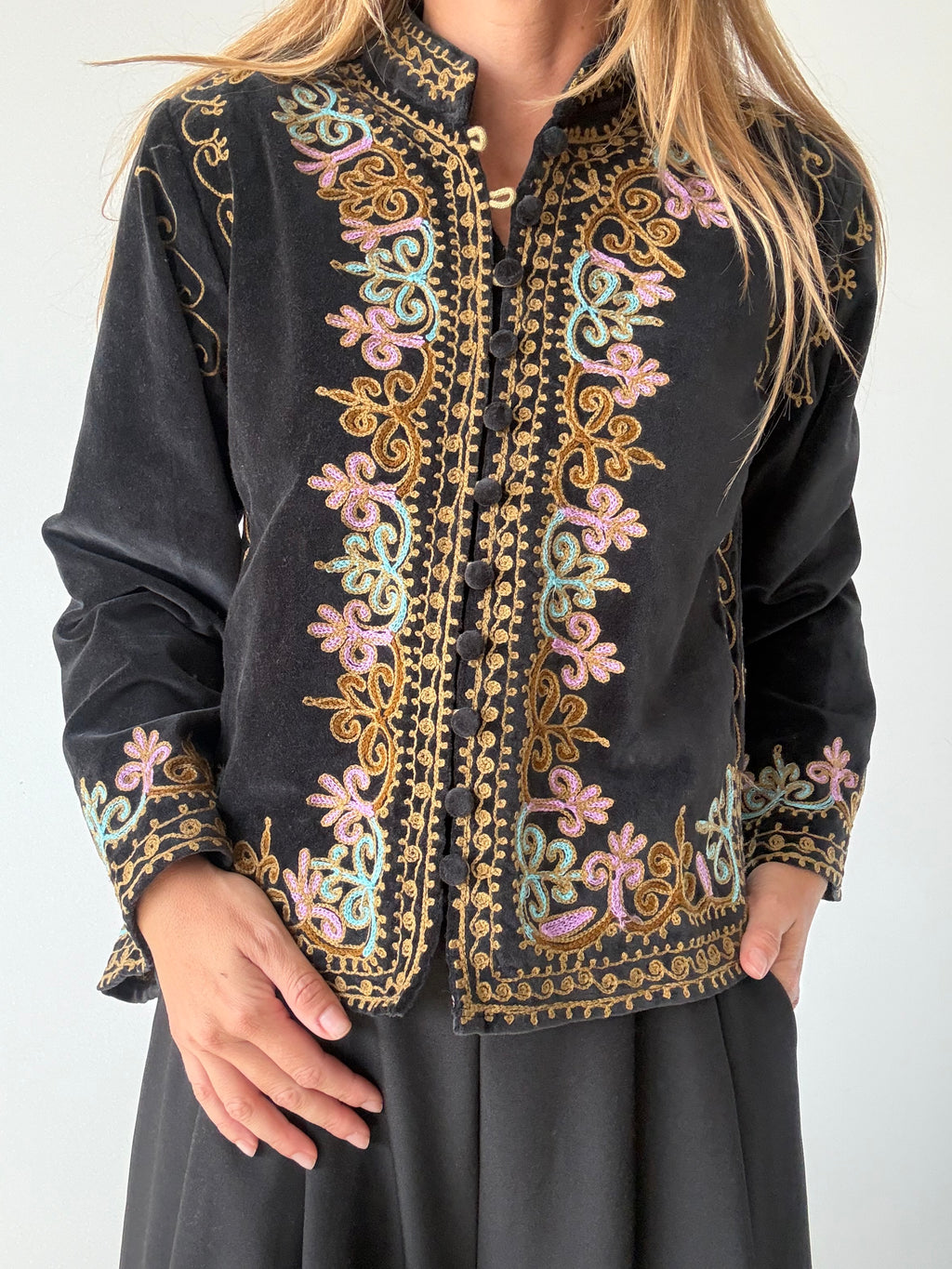 CHAQUETA ABEDE NEGRO