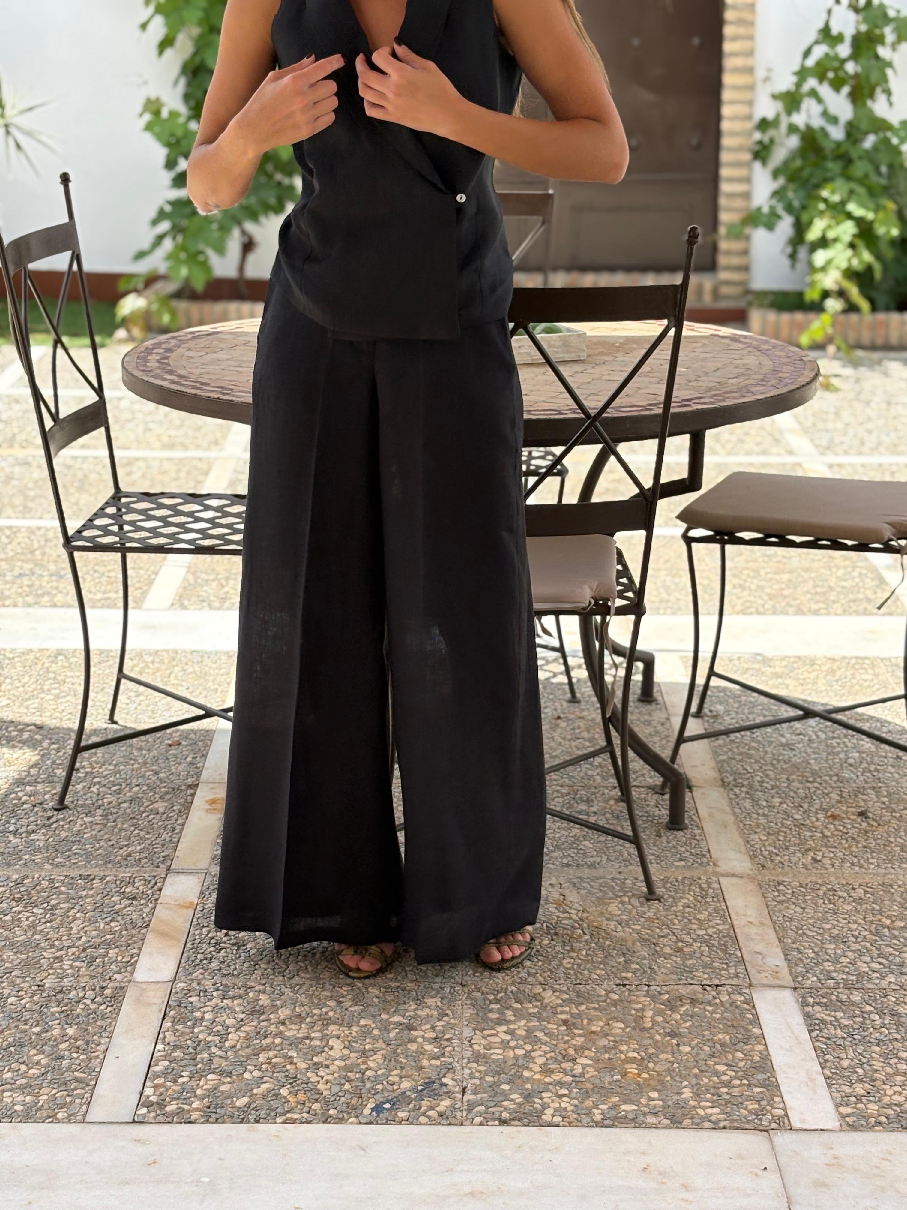 PANTALÓN ISIDE NEGRO