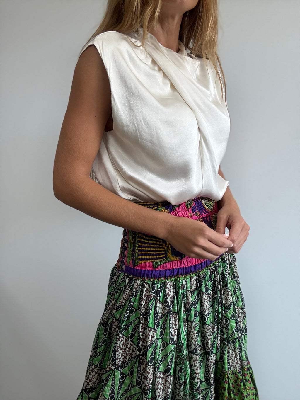 BLUSA VIVIANA MARFIL