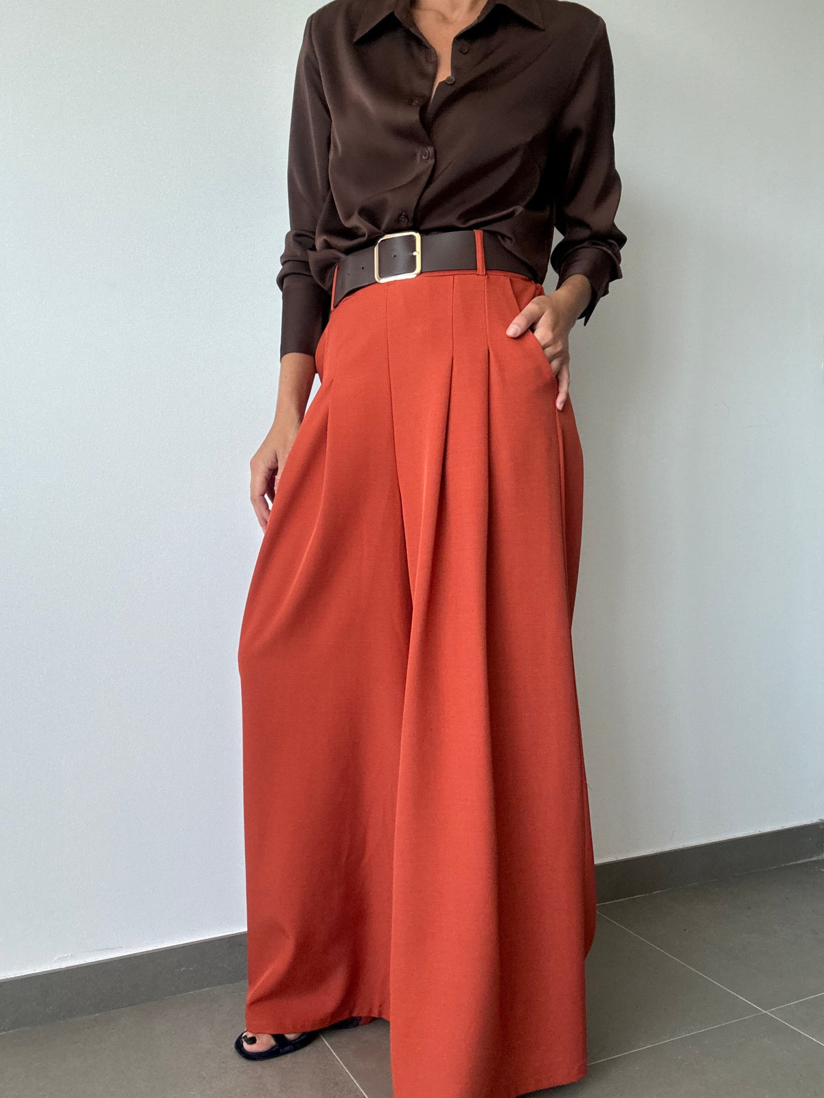 PANTALÓN FRANCESCA TEJA