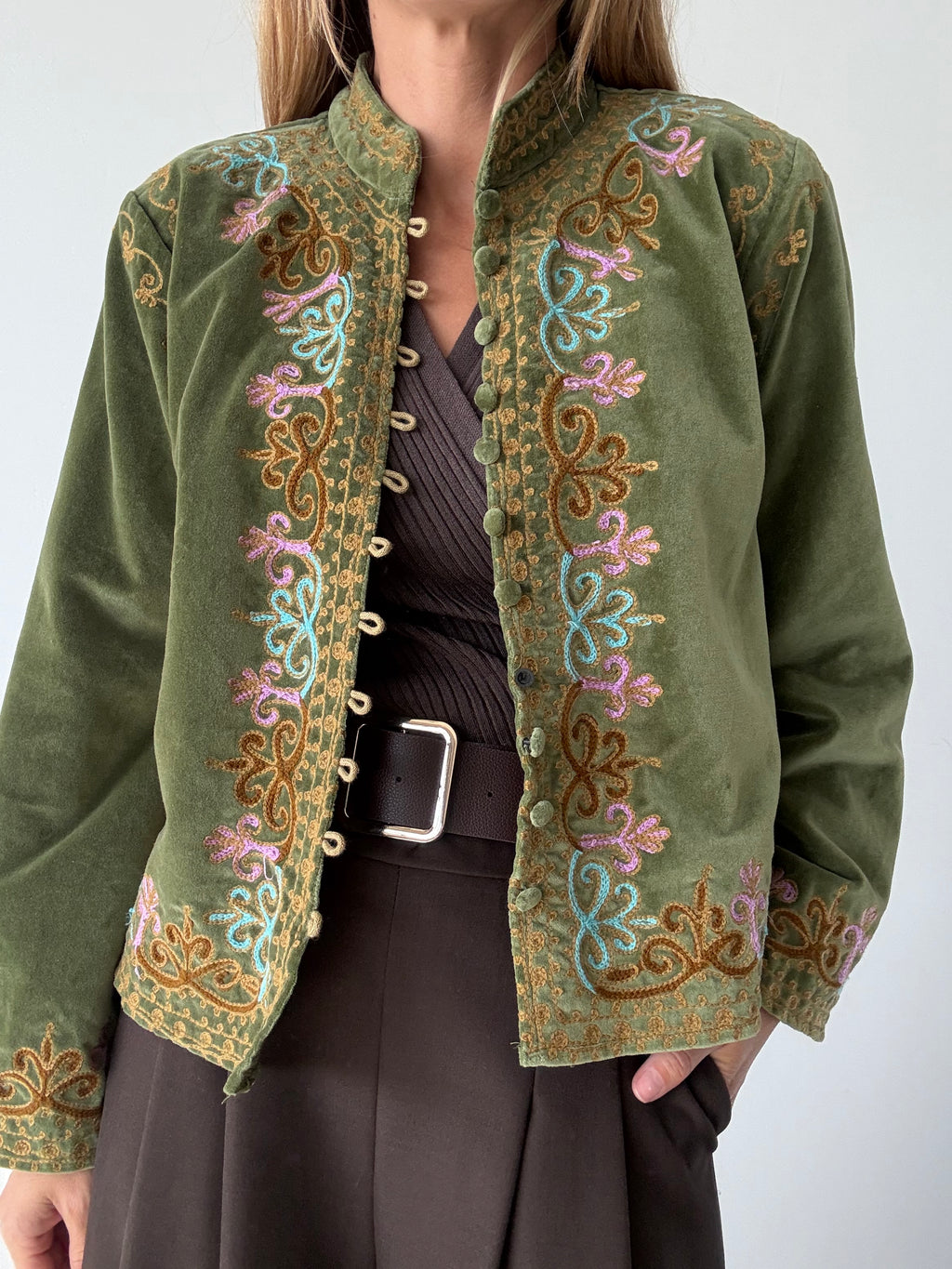 CHAQUETA ABEDE VERDE