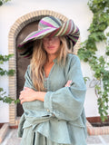SOMBRERO RAFIA COLORES 2