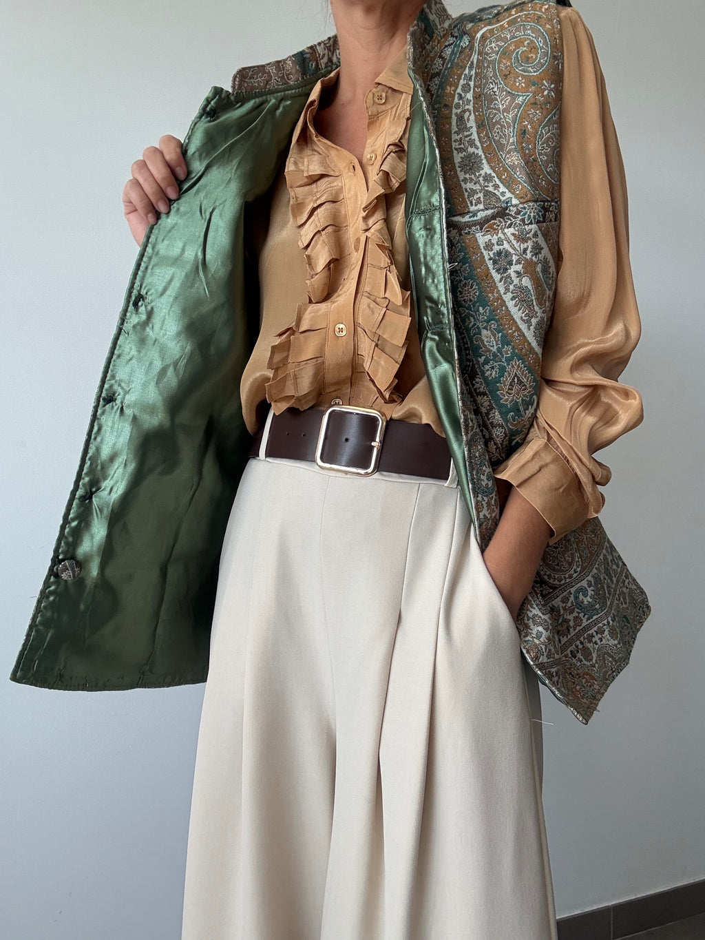 CHALECO DINA VERDE