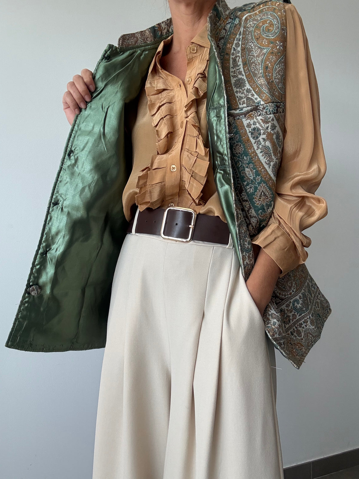 CHALECO DINA VERDE
