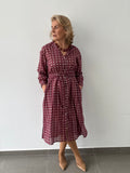VESTIDO VALKIRIA BURDEOS