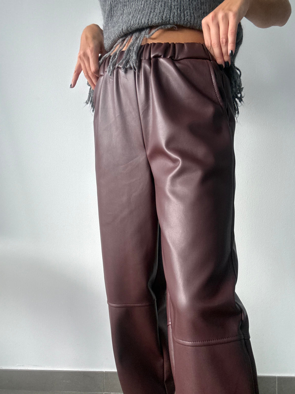 PANTALÓN UDAME BURDEOS