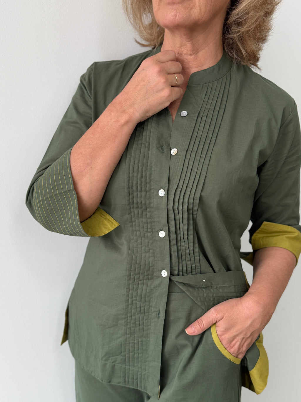 CAMISA TORA VERDE