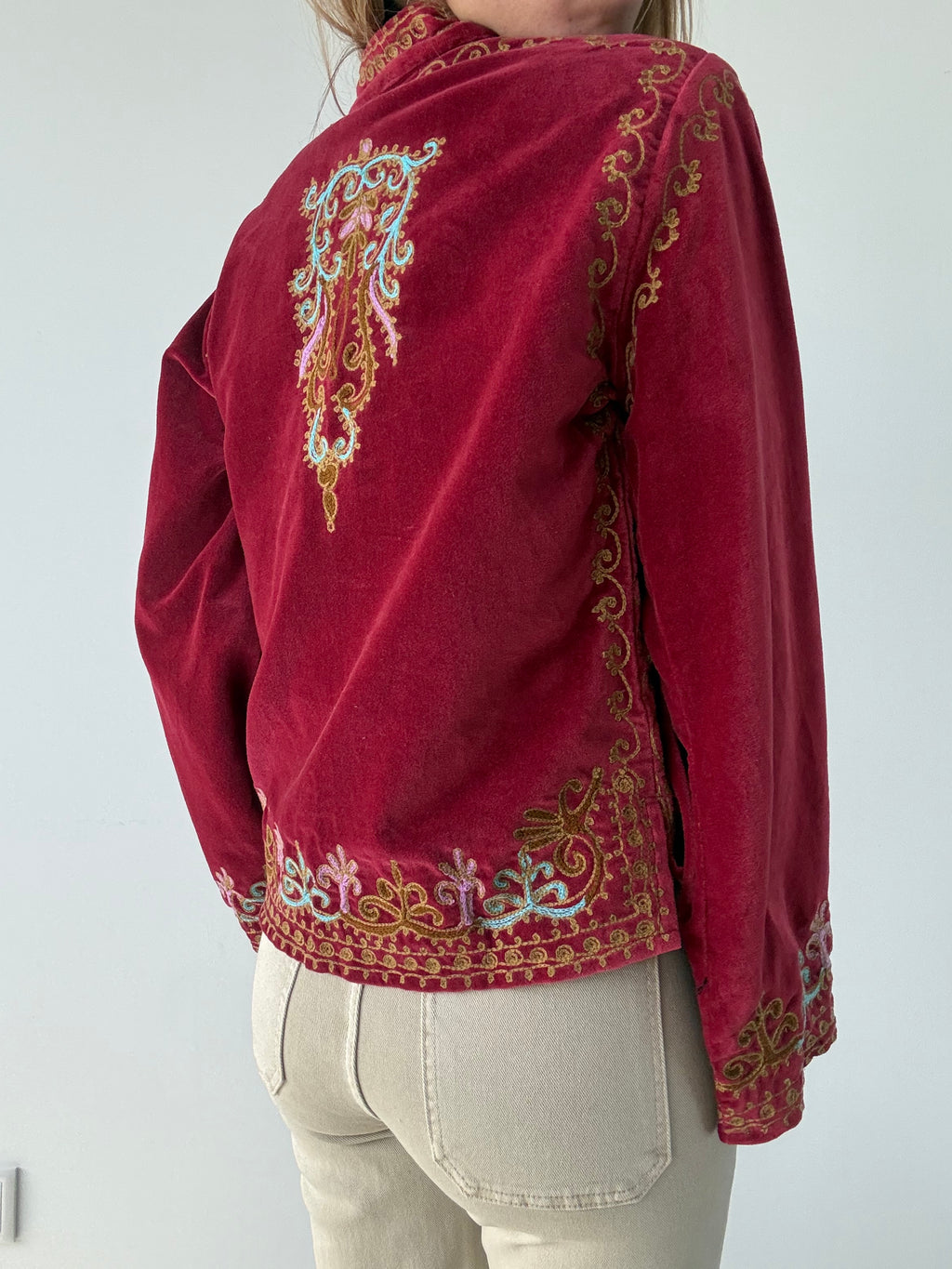 CHAQUETA ABEDE ROJO