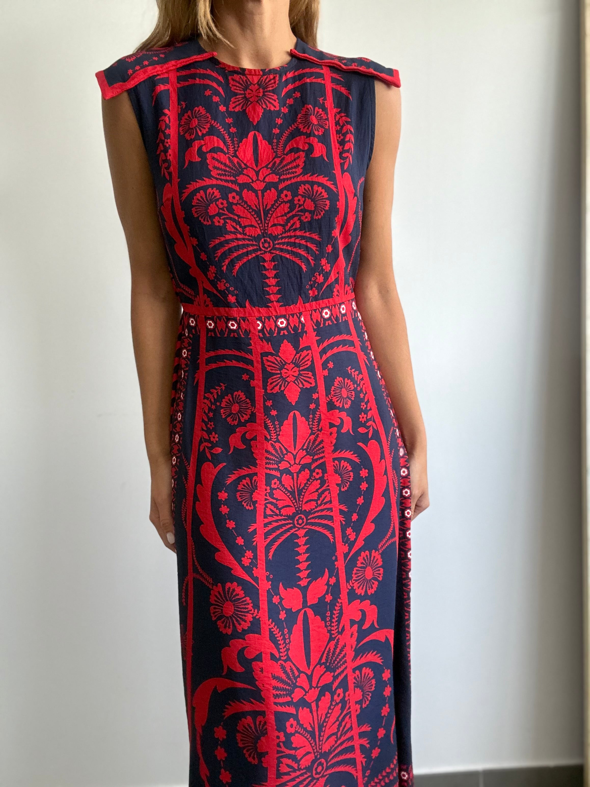 VESTIDO MOSAICO MARINO
