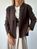 CARDIGAN EMILIA CAFÉ