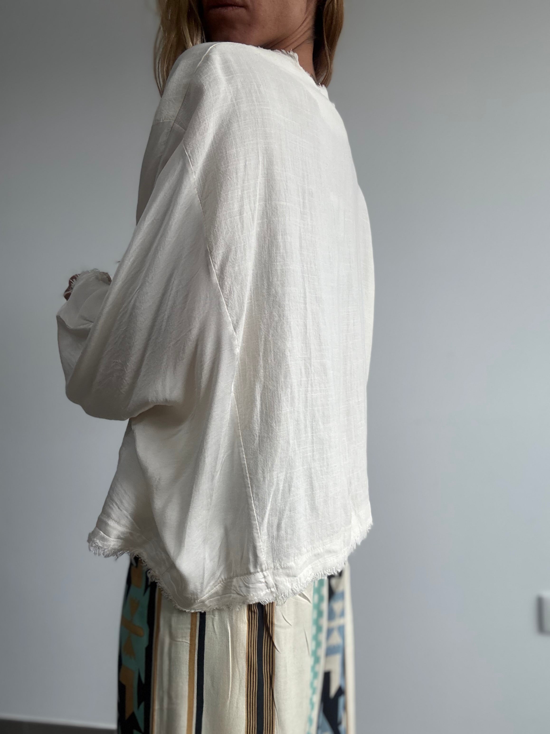 CHAQUETA CLARA MARFIL