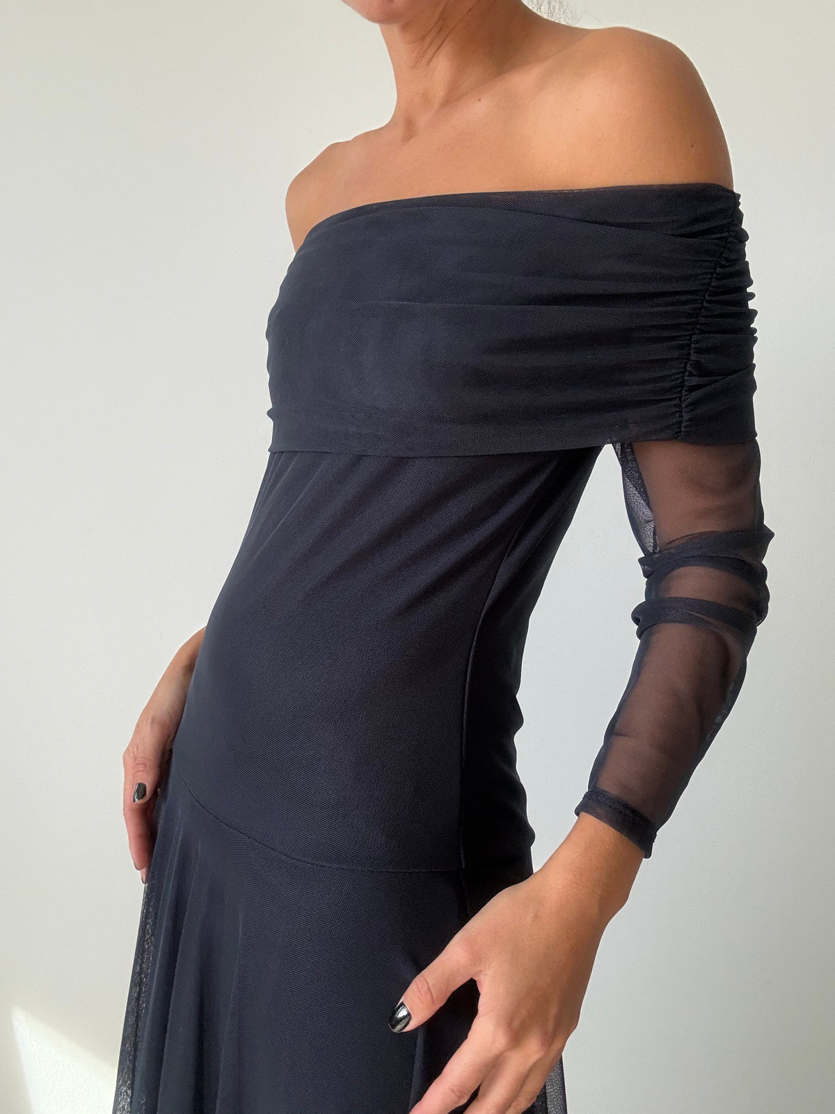 VESTIDO BALCÓN MARINO