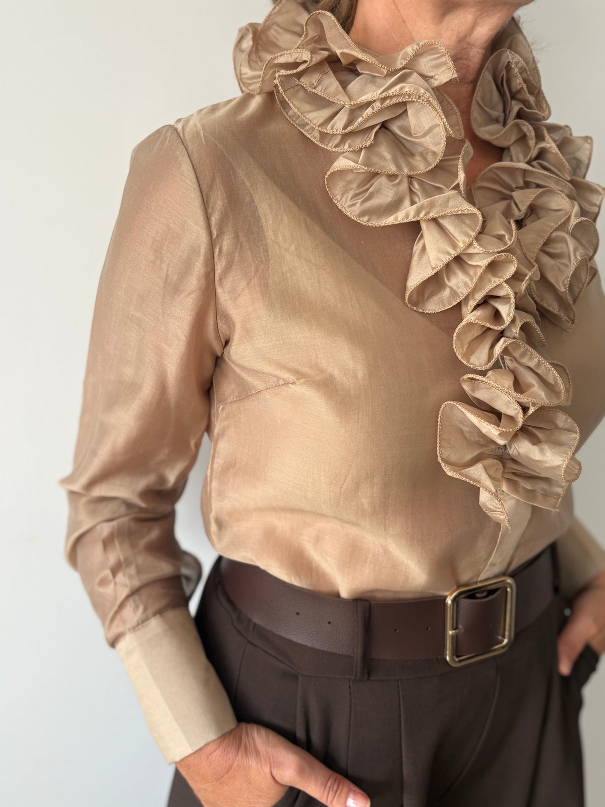 CAMISA ARRECIFE CAMEL