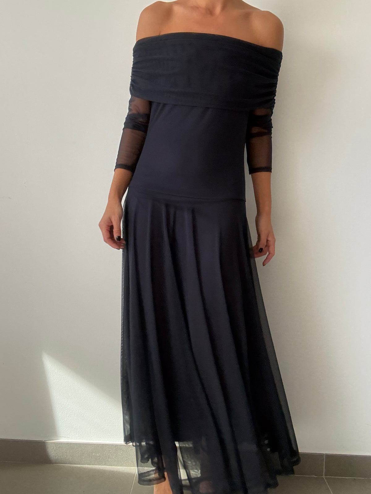 VESTIDO BALCÓN MARINO