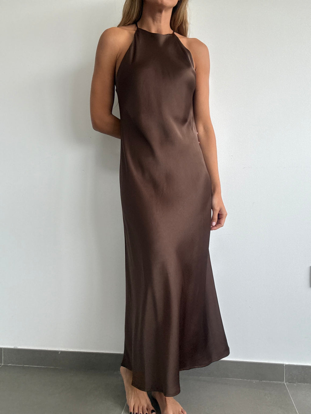 VESTIDO ANCONA CHOCOLATE