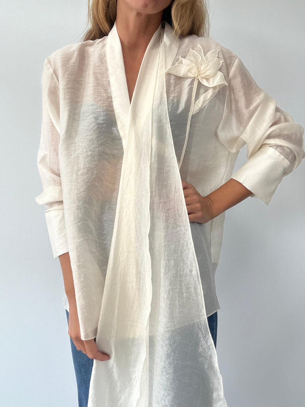 BLUSA ZAMA MARFIL