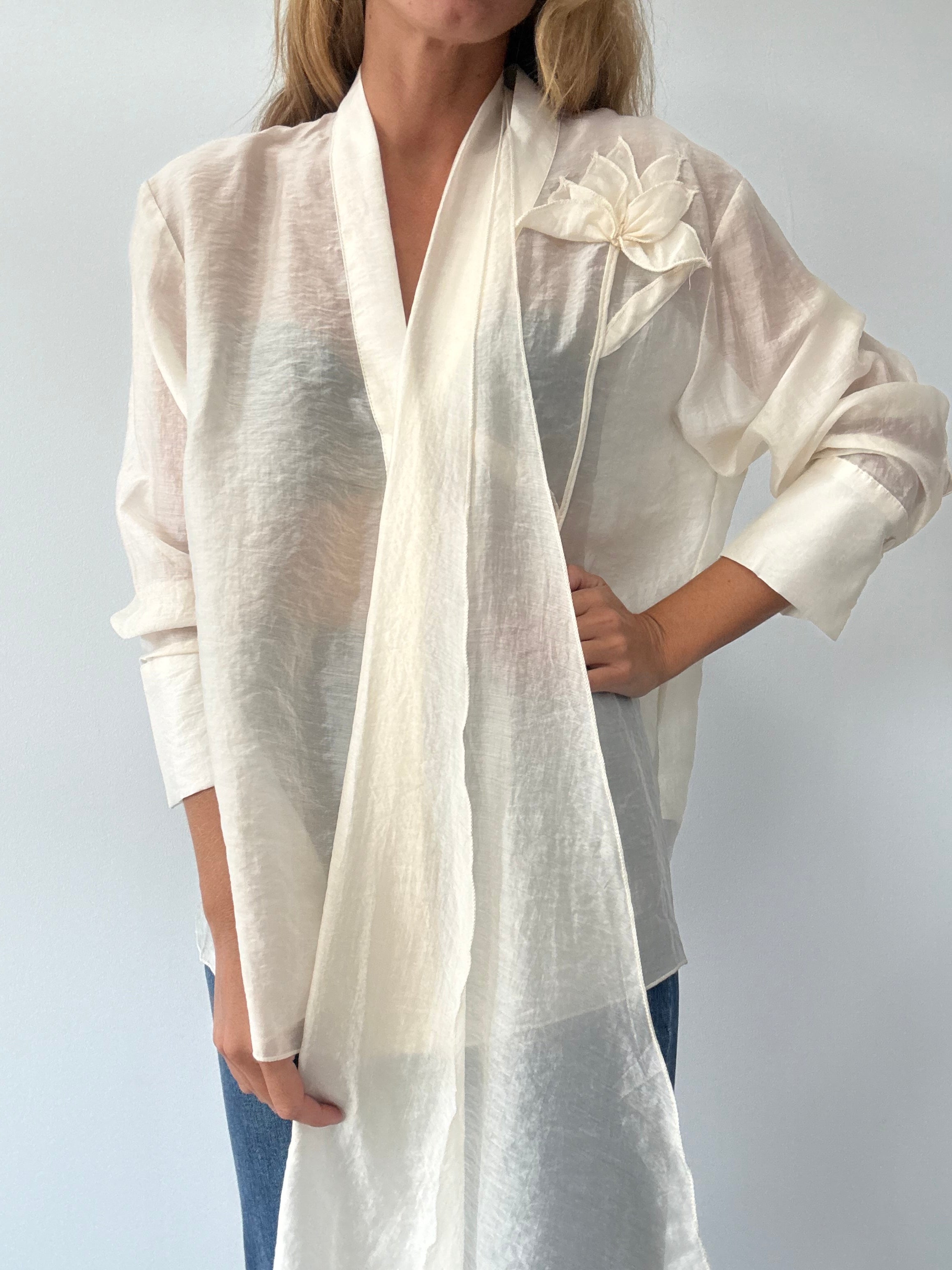BLUSA ZAMA MARFIL