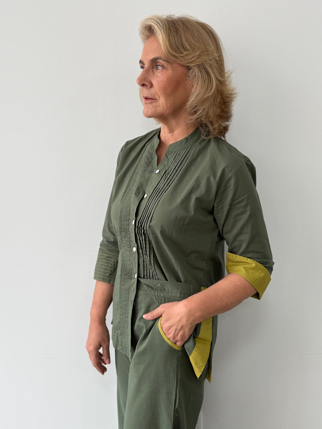 CAMISA TORA VERDE
