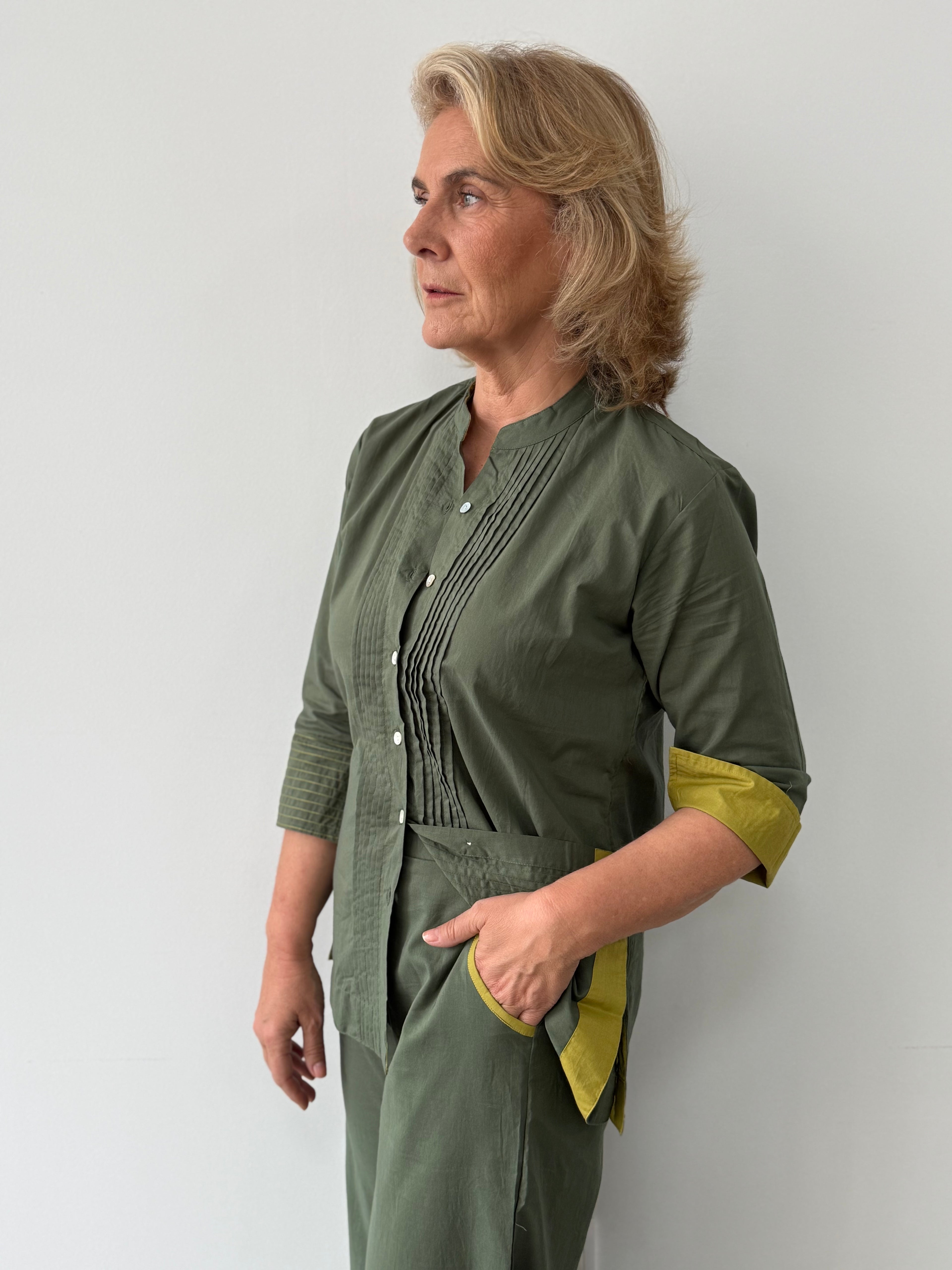 CAMISA TORA VERDE