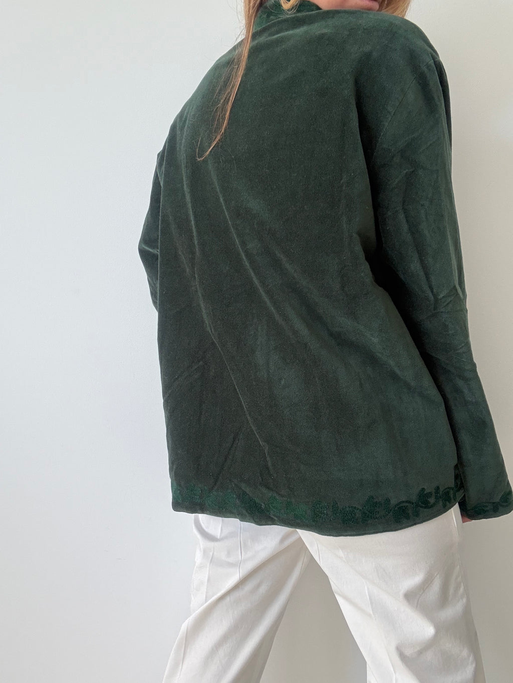 CHAQUETA BEIRUT VERDE BOTELLA
