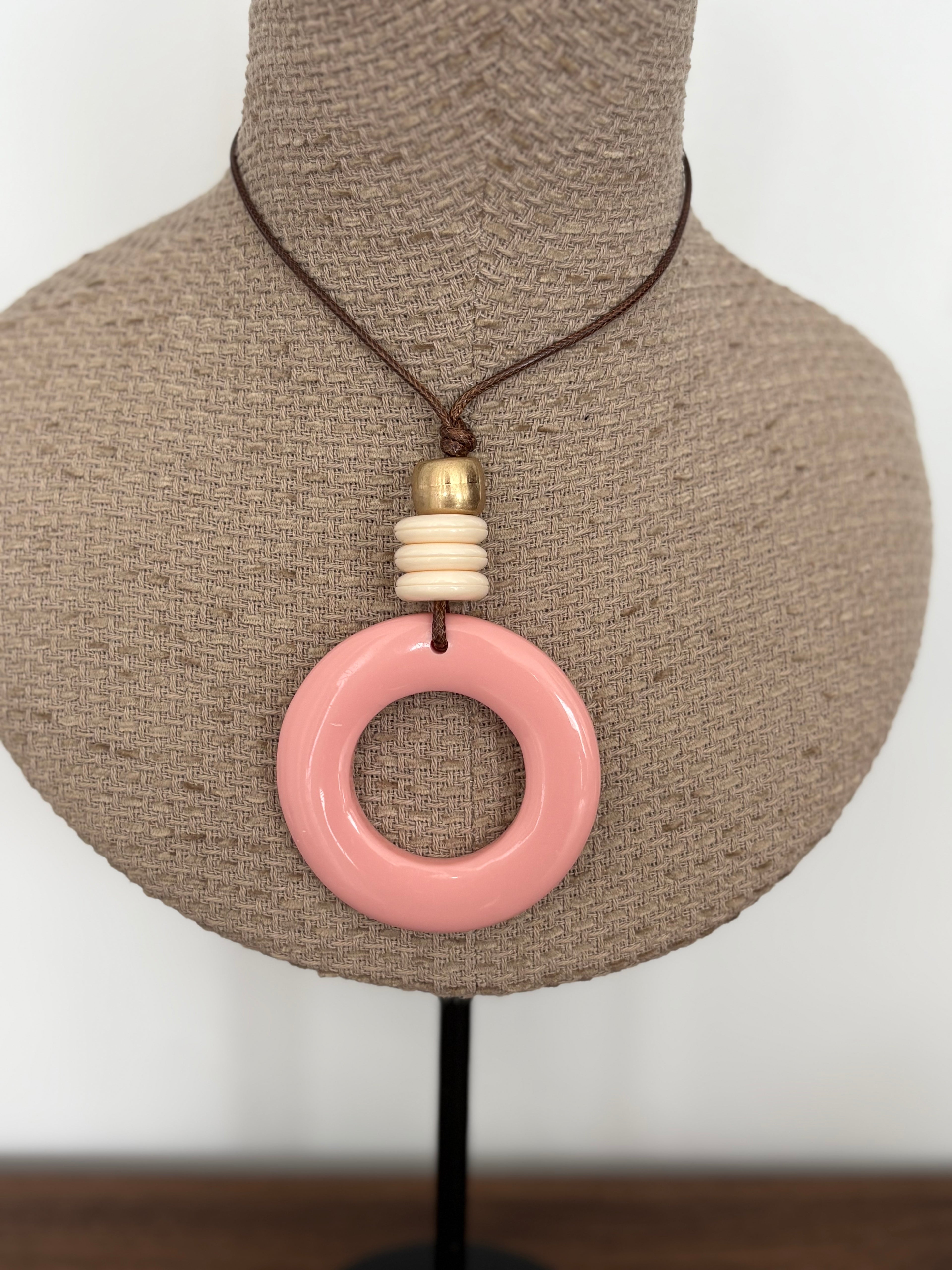 COLLAR  DOMUT ROSA