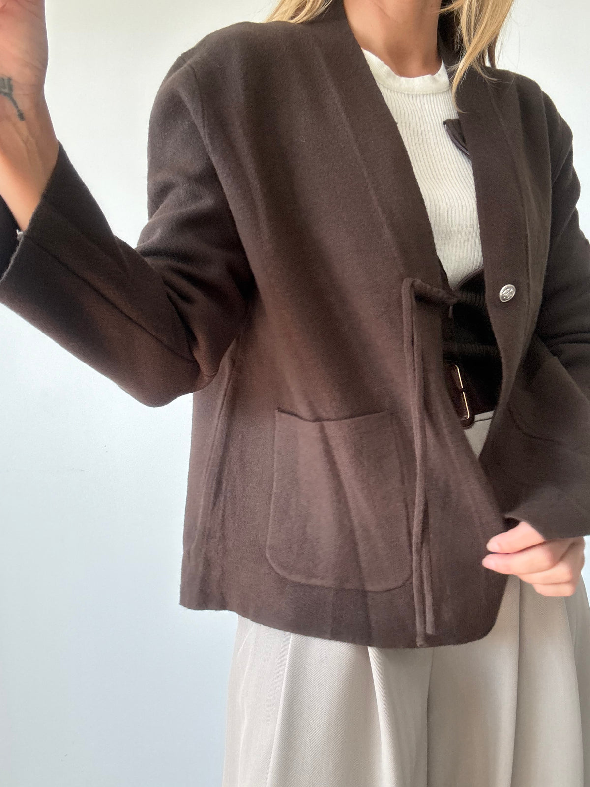 CARDIGAN EMILIA CAFÉ