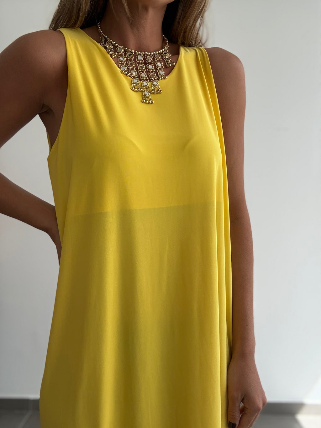 VESTIDO CALÍOPE AMARILLO