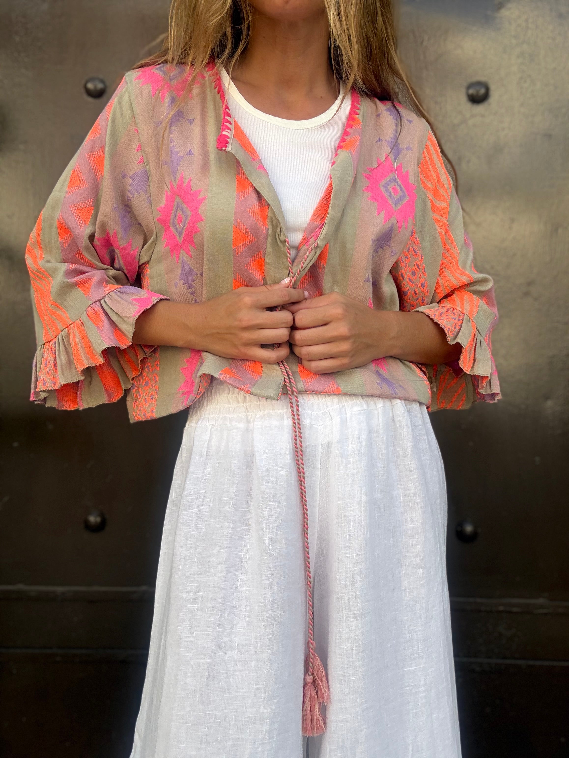 CHAQUETA BOLERO VOLANTE 1