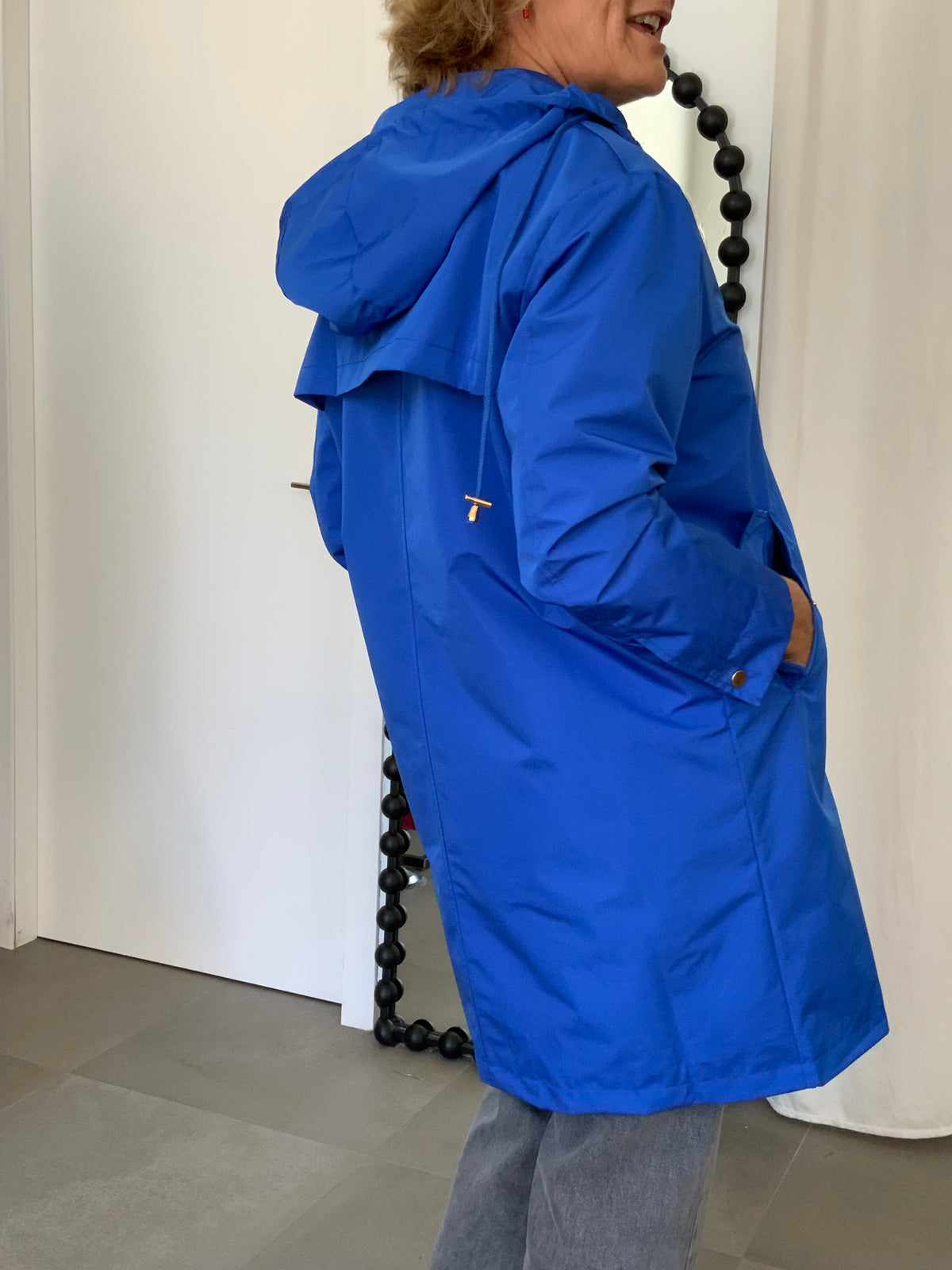 GABARDINA FALCONE AZUL