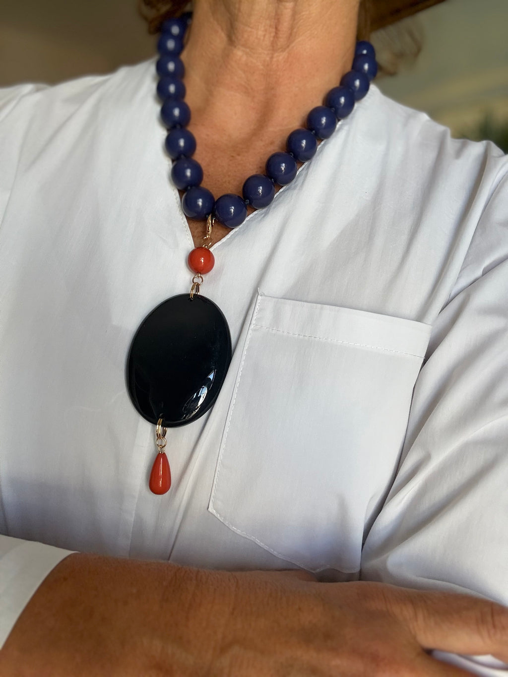 COLLAR VEGA  AZUL