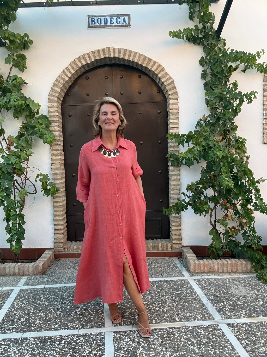 VESTIDO UMBRIA CORAL