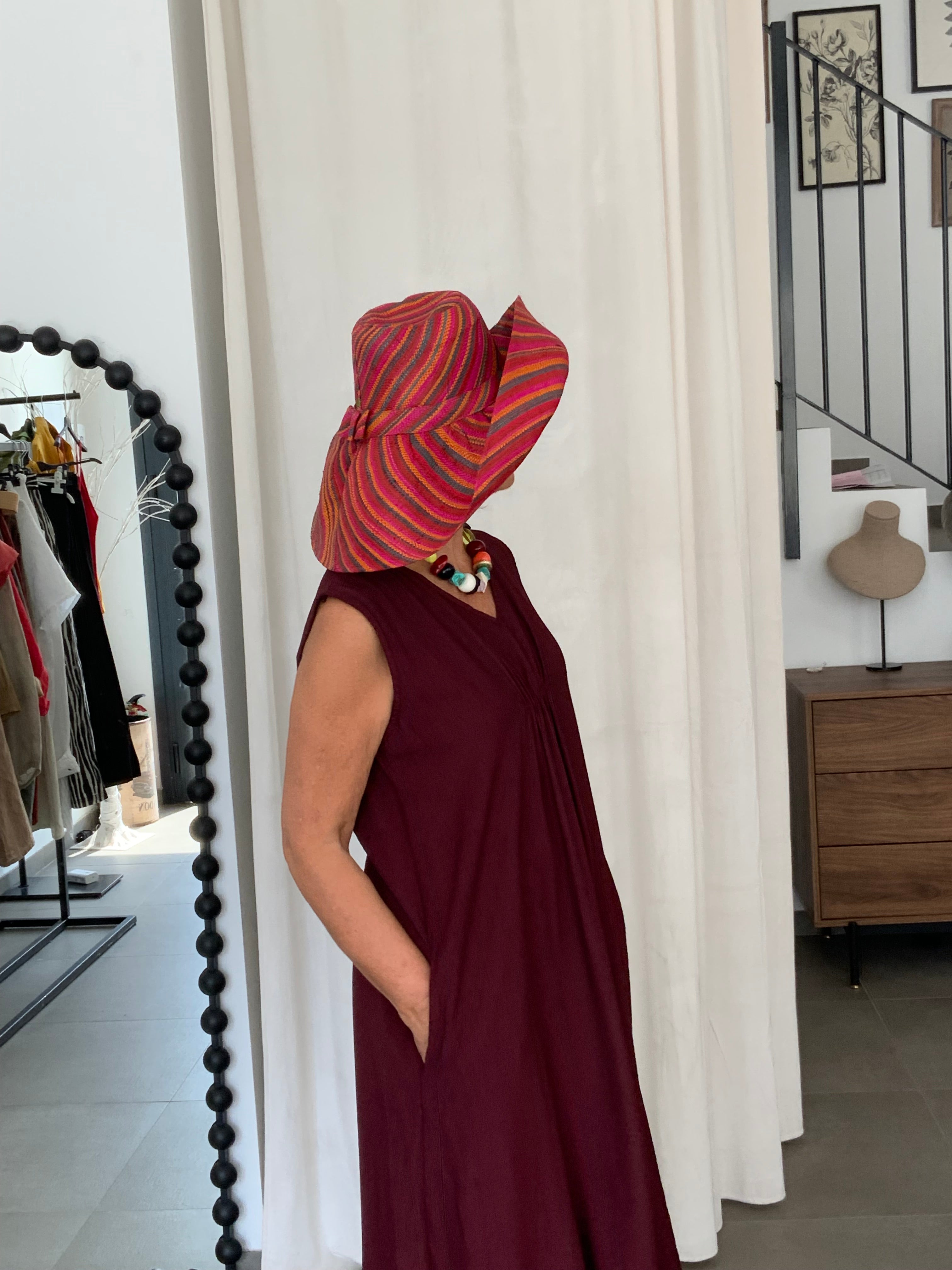 SOMBRERO RAFIA COLORES 10