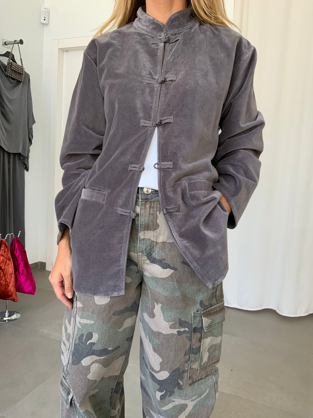 CHAQUETA DRENDE GRIS