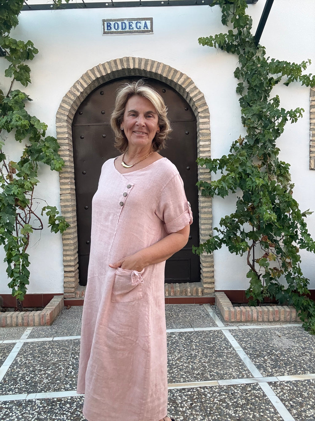 VESTIDO CONIL ROSA