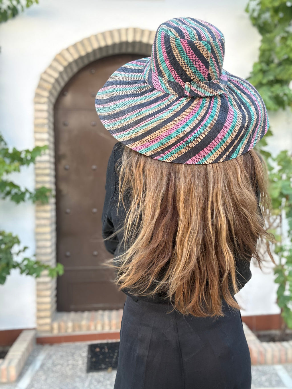 SOMBRERO RAFIA COLORES 4