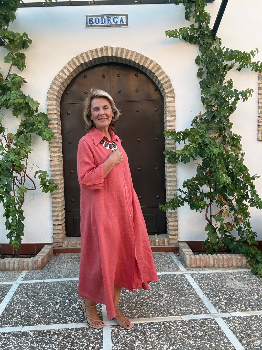 VESTIDO UMBRIA CORAL