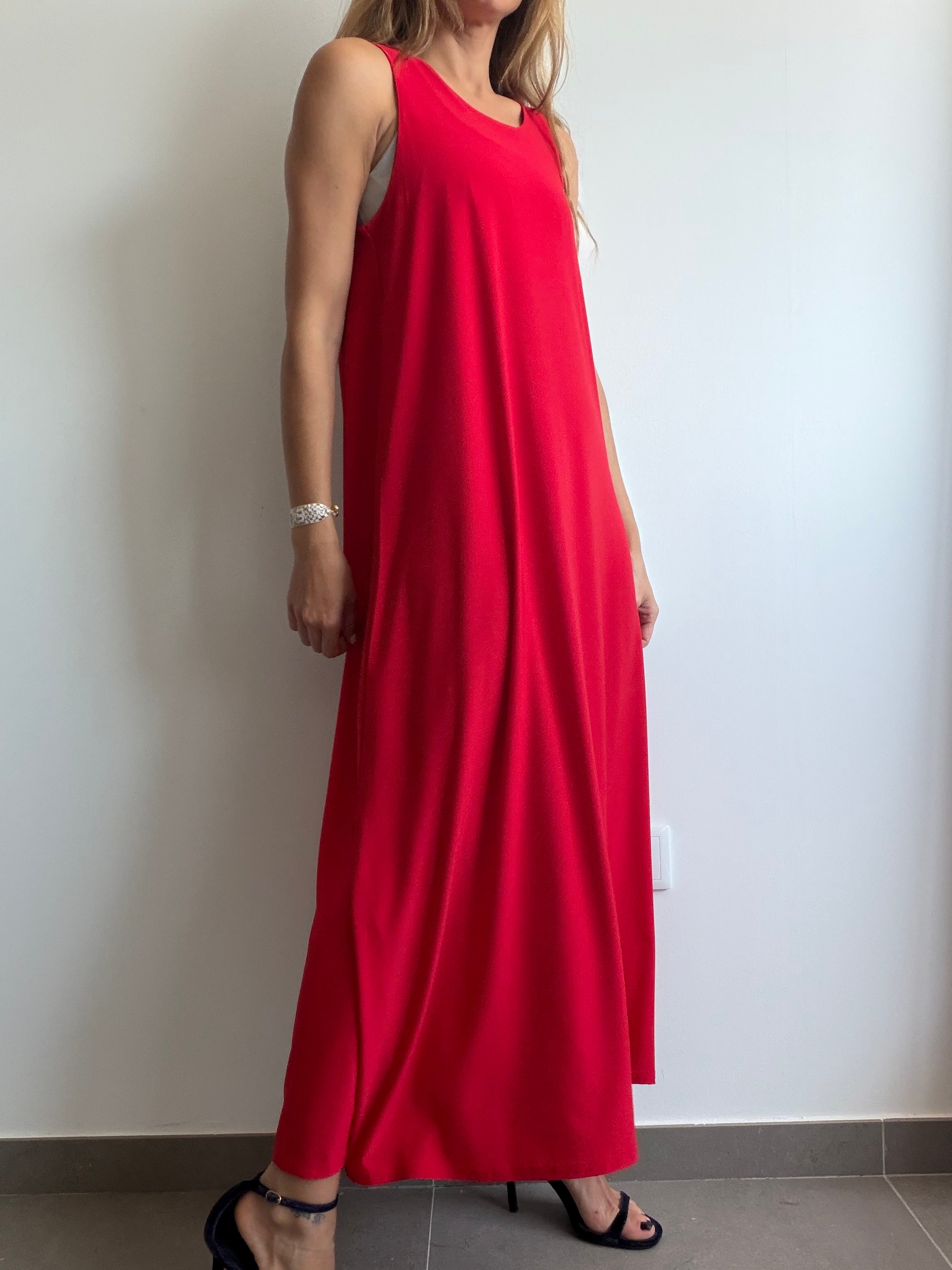 VESTIDO BRIZO ROJO