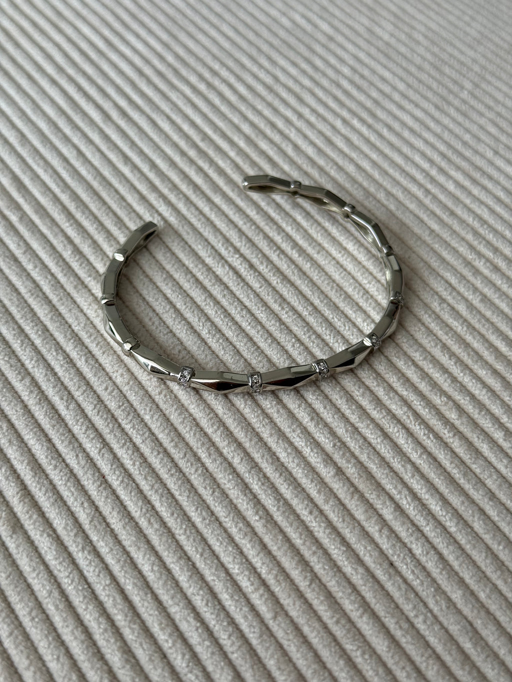 PULSERA BAMBU ACERO