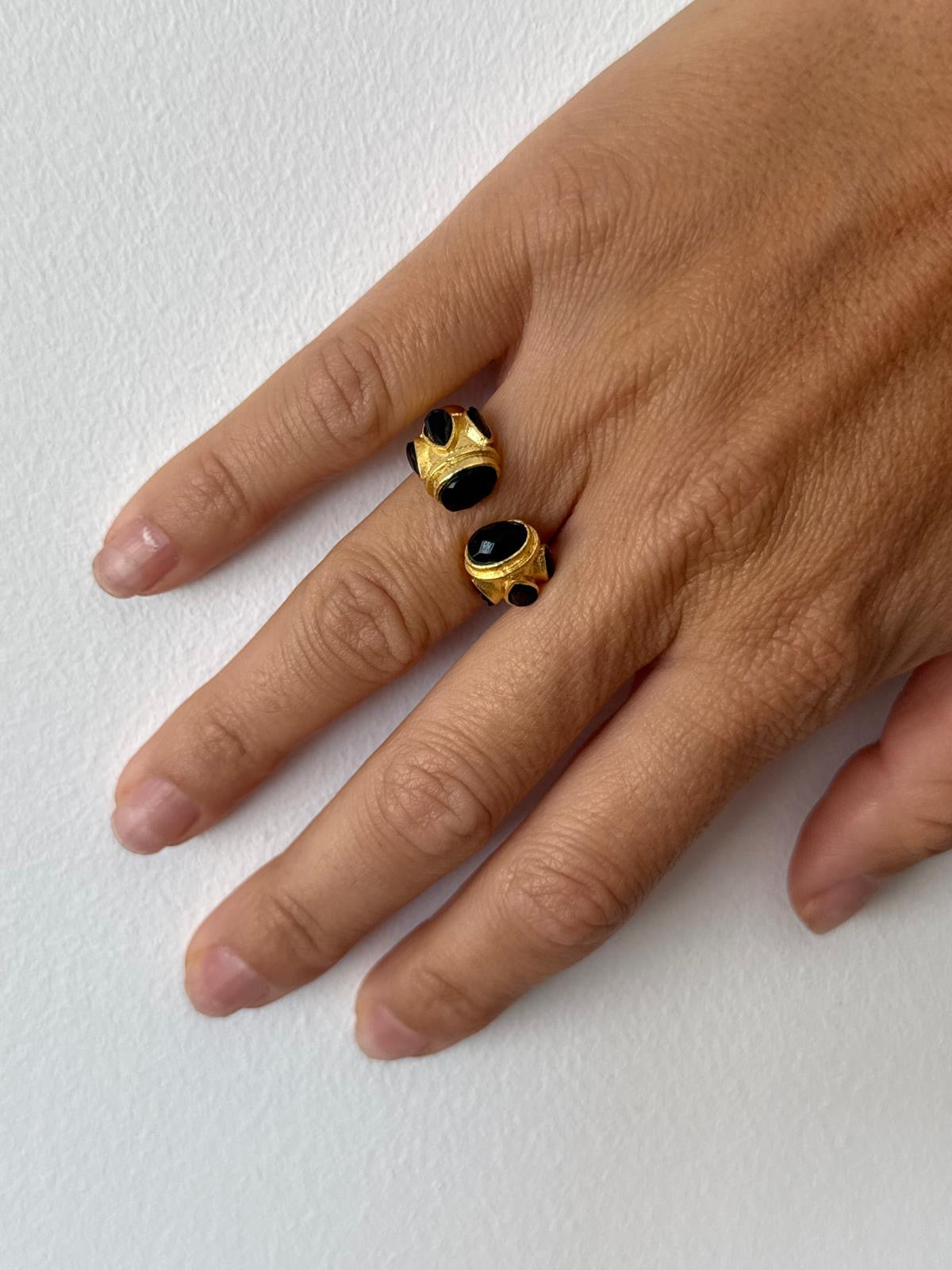 ANILLO DEAGON NEGRO