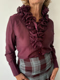 CAMISA ARRECIFE BURDEOS