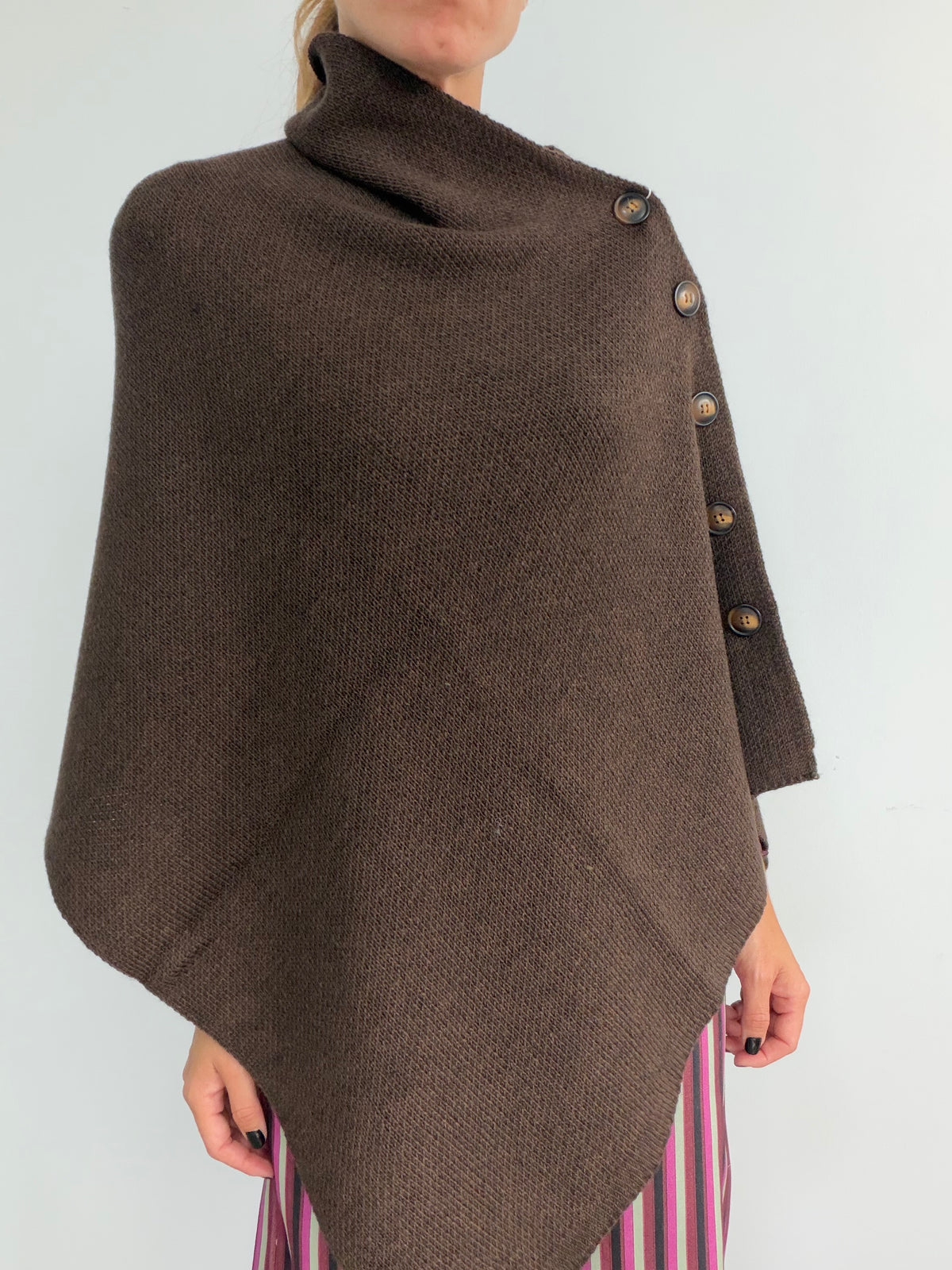 PONCHO ULA MARRÓN