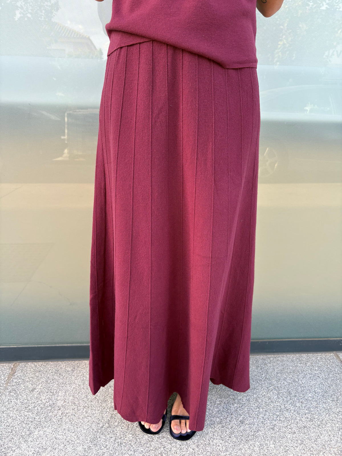 CONJUNTO PIMIENTA BURDEOS