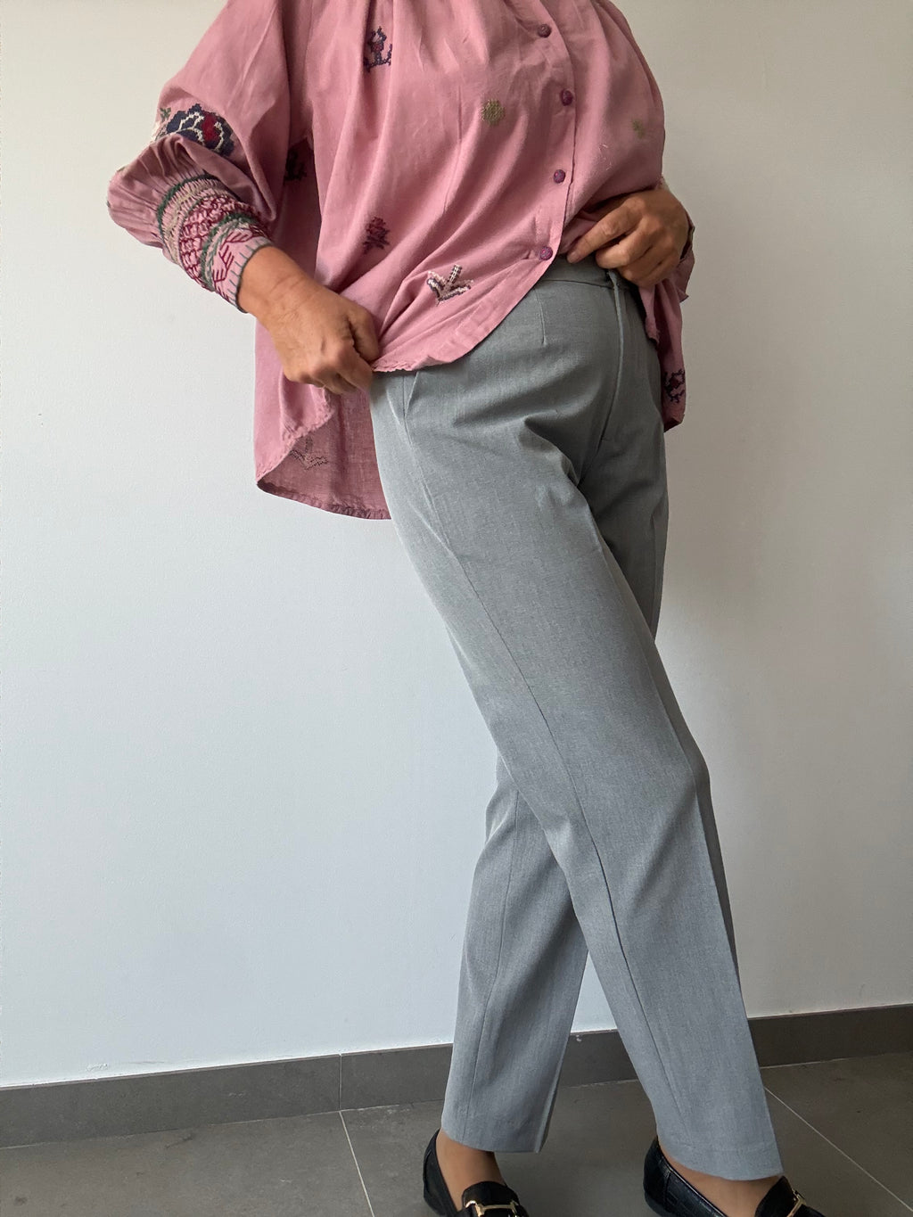 PANTALÓN NICONE GRIS
