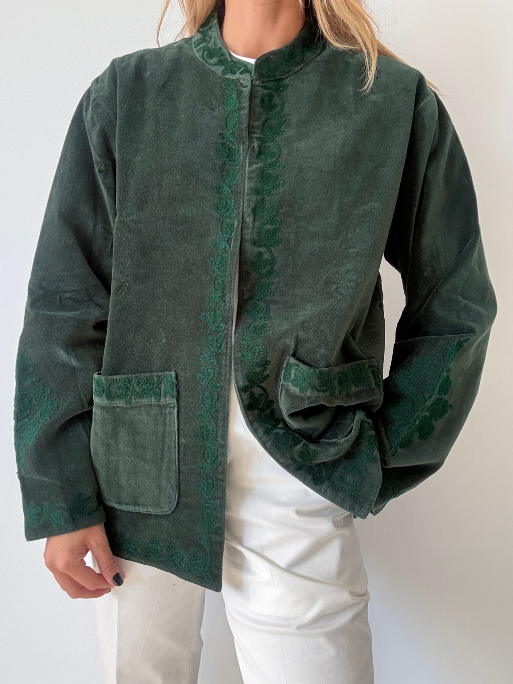 CHAQUETA BEIRUT VERDE BOTELLA